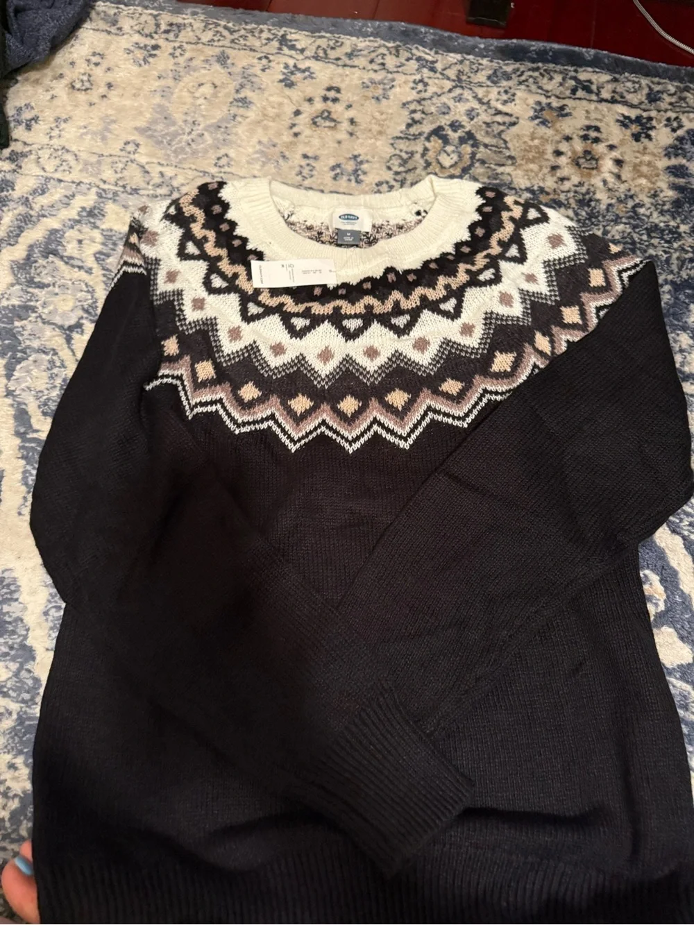 NWOT Old Navy Fair Isle Crew-Neck Sweater
